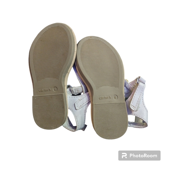 Carter's Toddler Colorful Floral Sandals. Size 6. - Picture 3 of 6